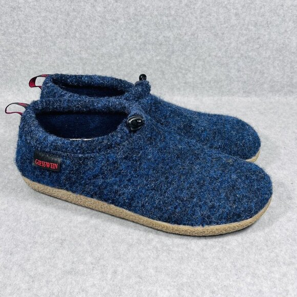 Giesswein Shoes - Giesswein Virgin Wool Vent Bluescuff Slippers EU 41 Womens 10 Mens 8